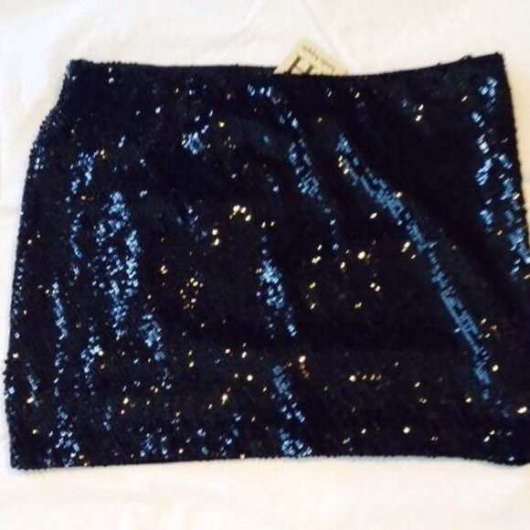 Haute Hippie Dresses & Skirts - HAUTE HIPPIE*Black Sequined Skirt Sm. $295